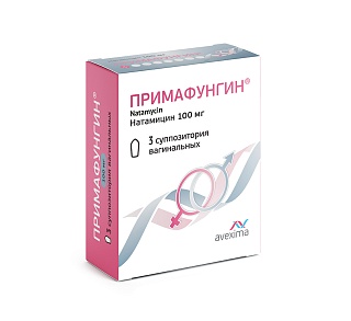 Примафунгин супп 100мг N3 (Авексима)