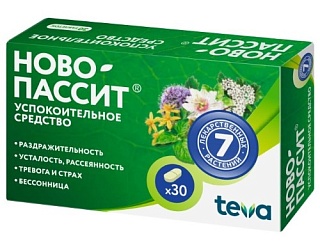 Ново-пассит таб N30 (Тева)
