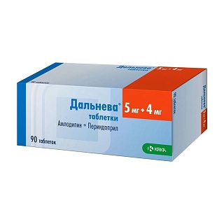 Дальнева таб 5мг+4мг N90 (КРКА)
