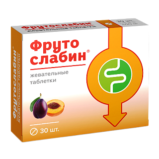 Фрутослабин таб 600мг N30 (Квадрат-С)