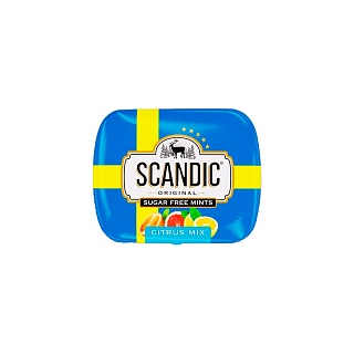 SCANDIC Конфеты б/сах вкус Цитрусовый микс (Энерго Рус ТД ООО)