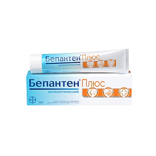 Бепантен плюс крем 5% 100г (Байер)