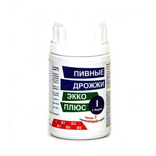 Дрожжи пивные йод таб N100 (Экко+)