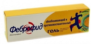 Феброфид гель 2,5% 30г (Медана)
