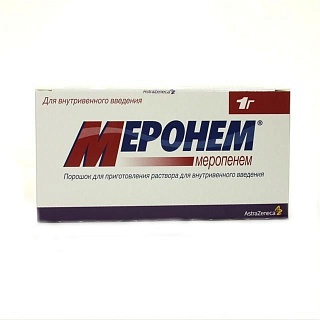 Меронем пор д/инф 1,0 N10 (Пфайзер)