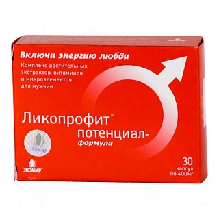 Ликопрофит потенциал-формула капс N30 (Бауш)