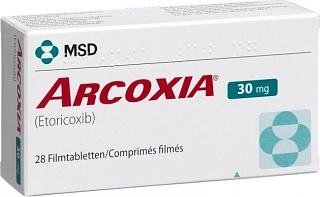 Аркоксиа таб 30мг N28 (МСД)