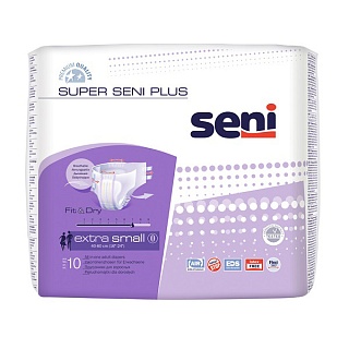 Сени Подгузники д/взр Super extra small N10 (БеллаДон)