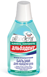 Альбадент бальзам камень контроль 400мл (ХБО Вита)