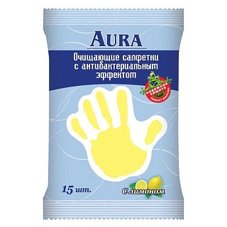 Аура салфетки влаж в ассортименте N15 (Коттон Клаб)
