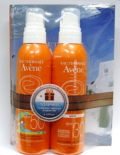 Авен Н-р с/защит спрей дет SPF50+200мл+спрей Spf30 200мл(ПьерФабр)