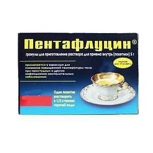 Купить пентафлуцин гранулы д/приг р-ра 5г n5 (уралбиофарм) Пентафлуцин гранулы д/приг р-ра 5г N5 (Уралбиофарм)