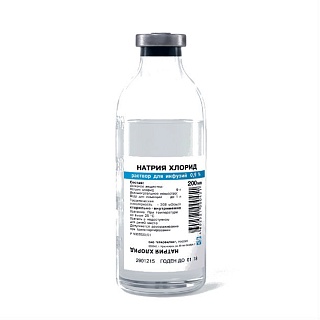 Натрия хлорид 0,9% 200мл (Красфарма)